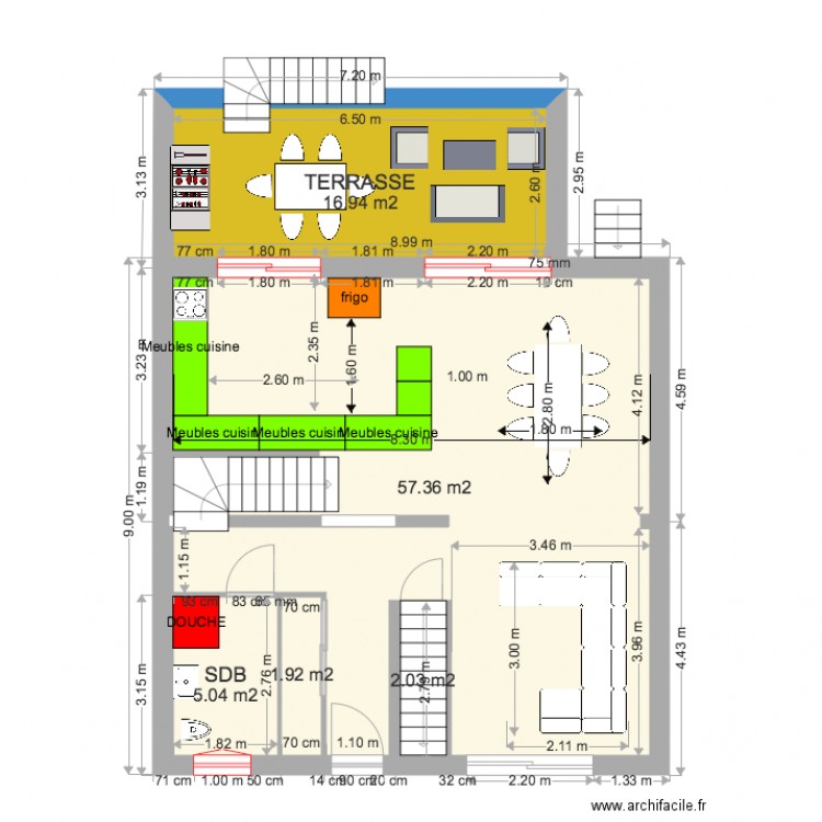 RDCH SERVAL V3 AVRIL 16. Plan de 0 pièce et 0 m2