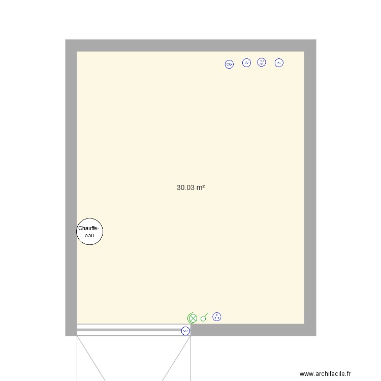 BOX. Plan de 0 pièce et 0 m2