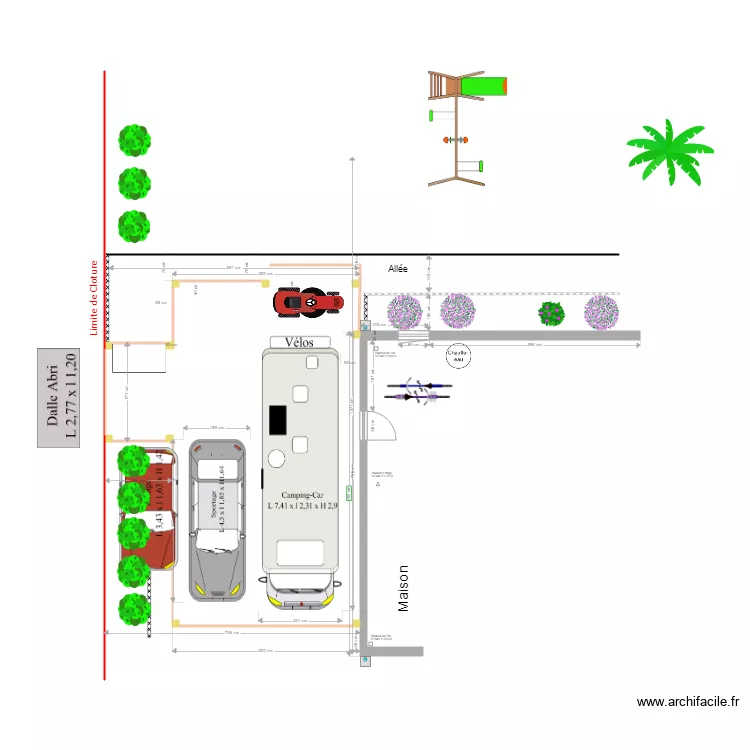 Carport Phil 6c. Plan de 