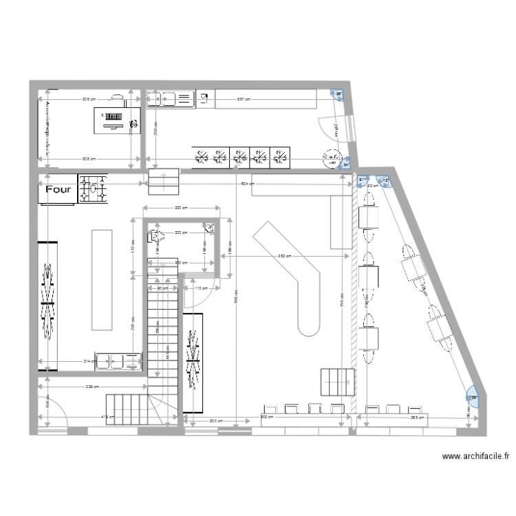 plan immeuble gare 240118. Plan de 0 pièce et 0 m2