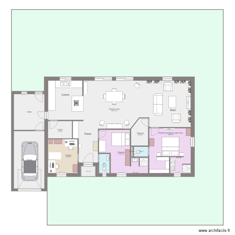 Maison 10 v5. Plan de 0 pièce et 0 m2