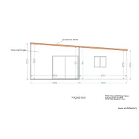 fa&ccedil;ade sud extention logement exploitation agricole
