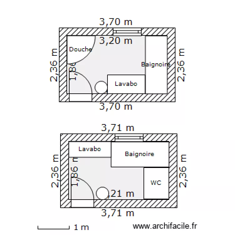 Projet SdB3. Plan de 
