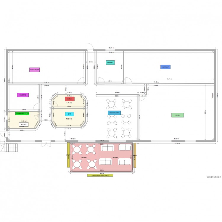 novasport RDC 2015 bis1. Plan de 0 pièce et 0 m2