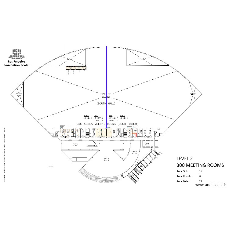 V2_OFFICES |L.A.. Plan de 6 pièces et 468 m2