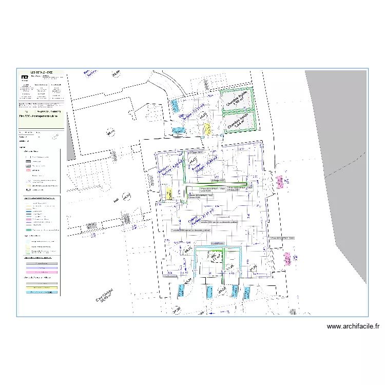 LES OSTALS ELEC. Plan de 