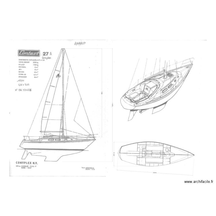 ARNADO. Plan de 0 pièce et 0 m2