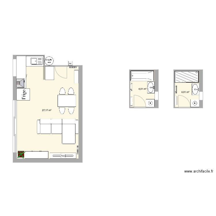 D52. Plan de 0 pièce et 0 m2