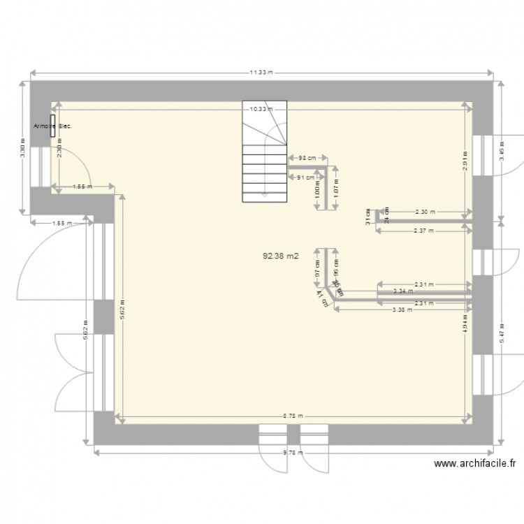 Mon rêve. Plan de 0 pièce et 0 m2