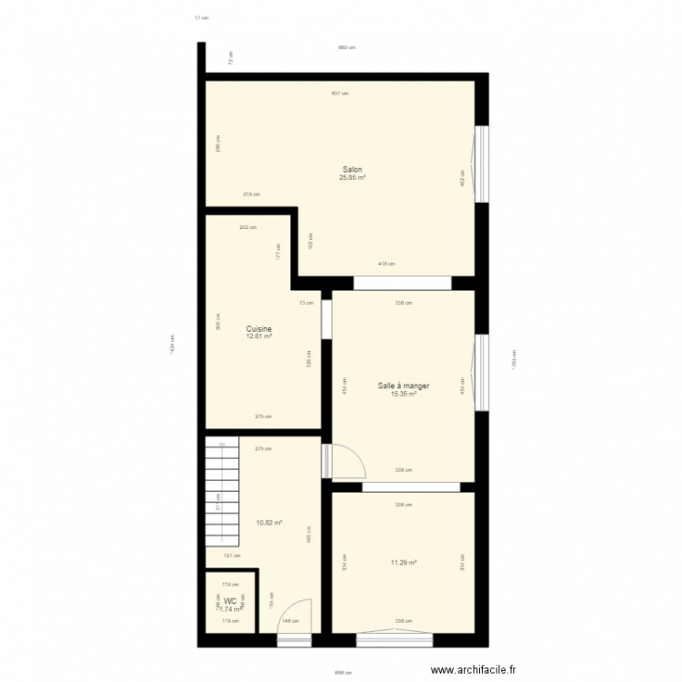 Flordie 42 RDC. Plan de 0 pièce et 0 m2