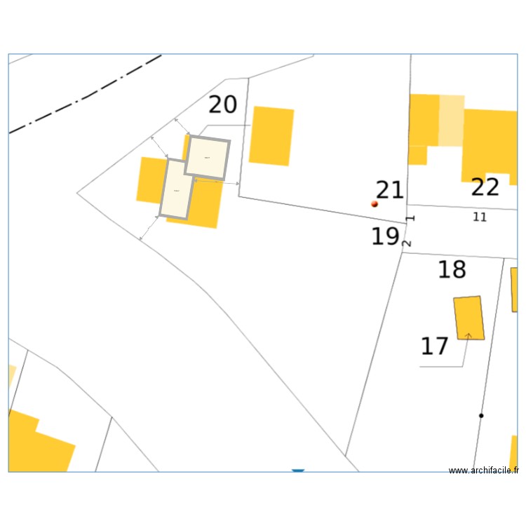 isle. Plan de 0 pièce et 0 m2