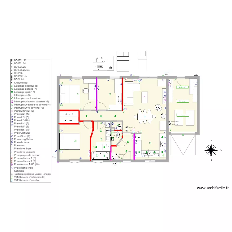 MAISON MAISON 3. Plan de 