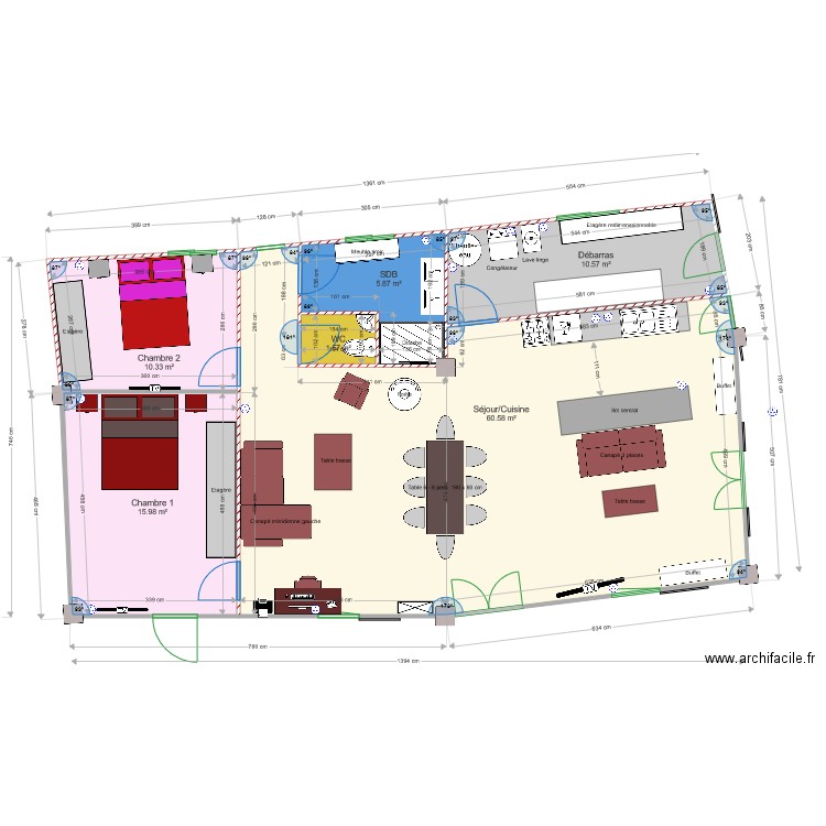 manuiserie9. Plan de 0 pièce et 0 m2