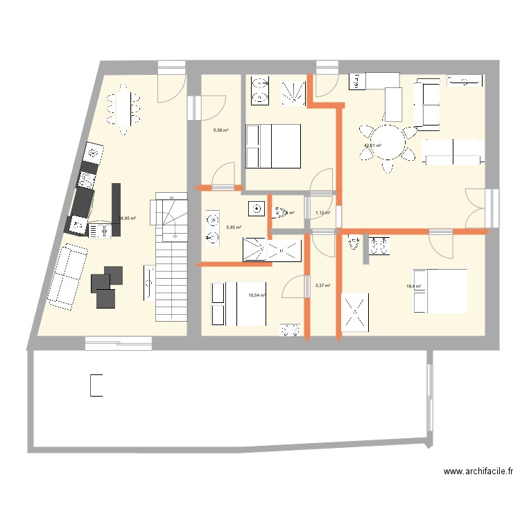 2016 plan maison février. Plan de 0 pièce et 0 m2