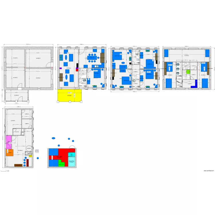 coin c&acirc;lin. Plan de 