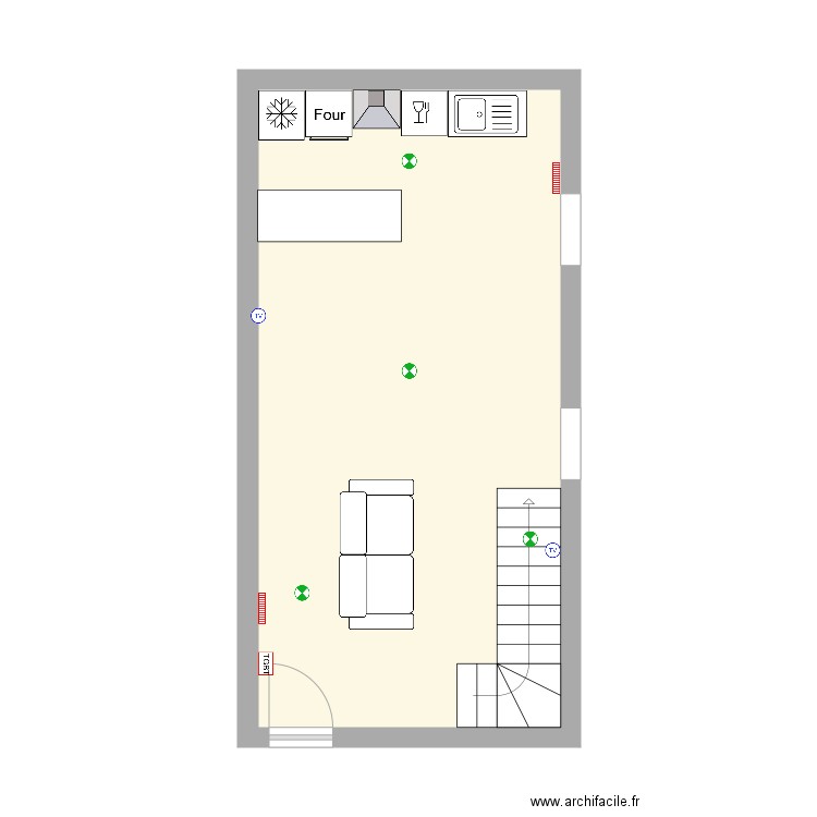 anis. Plan de 0 pièce et 0 m2