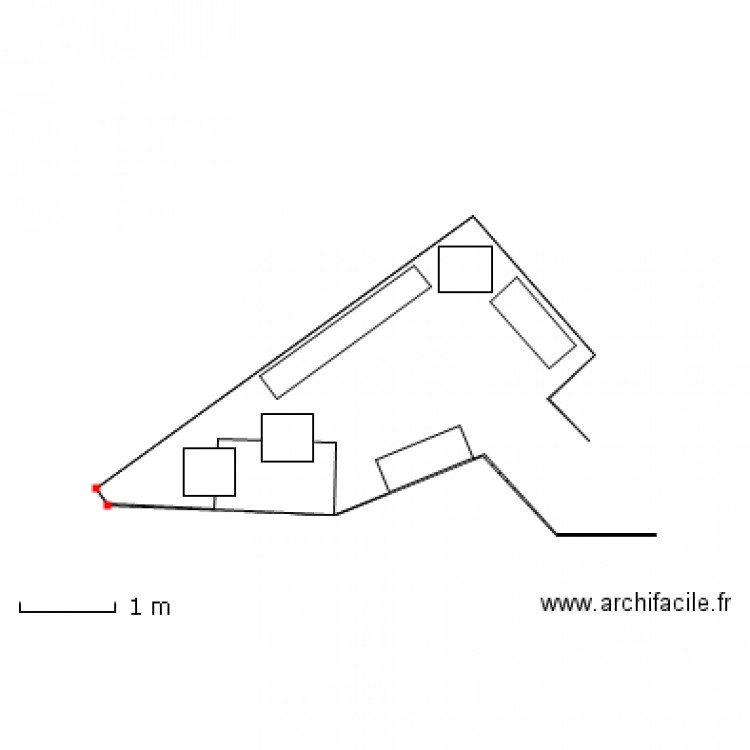 Bureau 2. Plan de 0 pièce et 0 m2