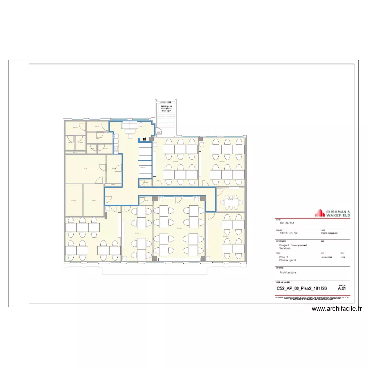 castilho 2eme v2. Plan de 