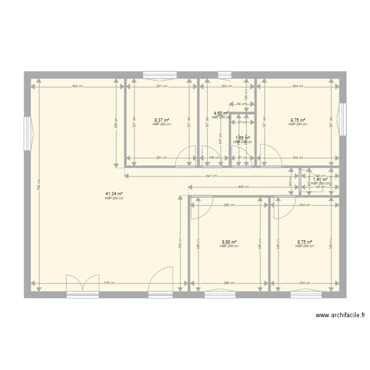 Maison Lafare pour BET. Plan de 0 pièce et 0 m2