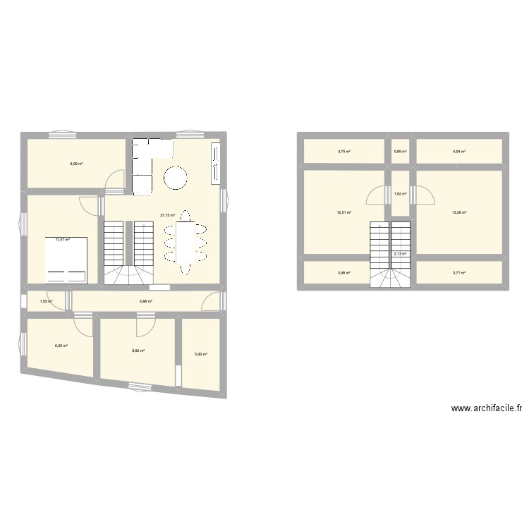 M.PELTIER corrigé. Plan de 0 pièce et 0 m2