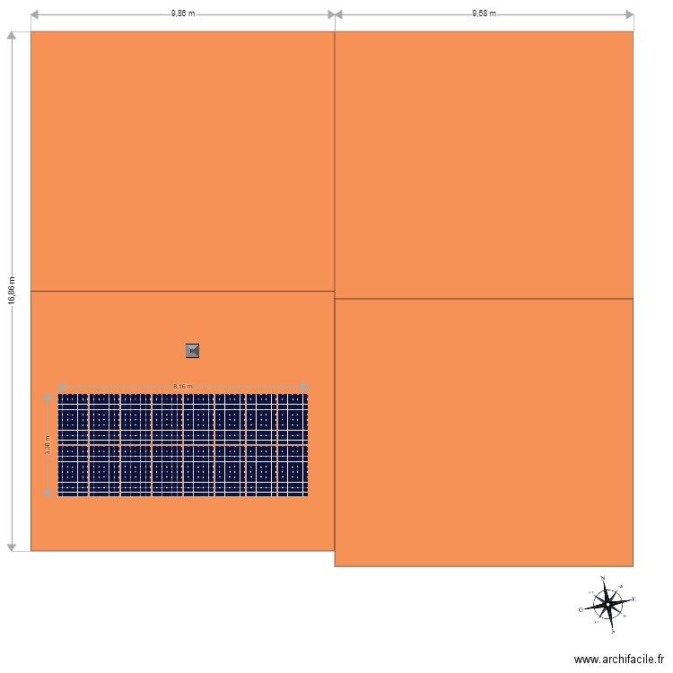 HATEL. Plan de 0 pièce et 0 m2