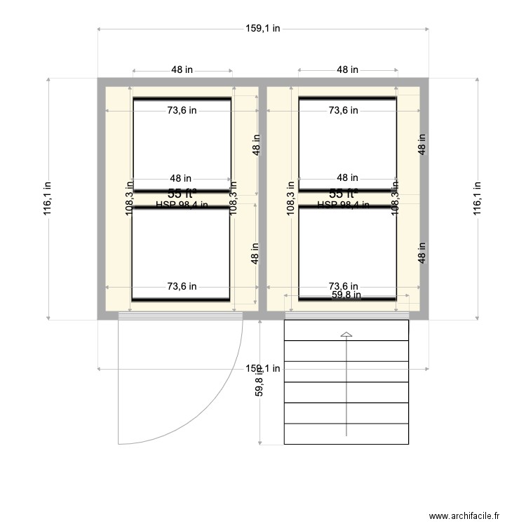 Steris Acc Aging. Plan de 0 pièce et 0 m2