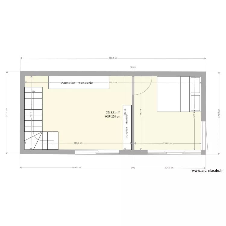 menton escalier l&eacute;gal mairie. Plan de 