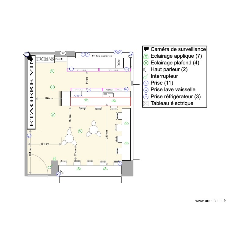 COMPTOIR vfinale. Plan de 0 pièce et 0 m2