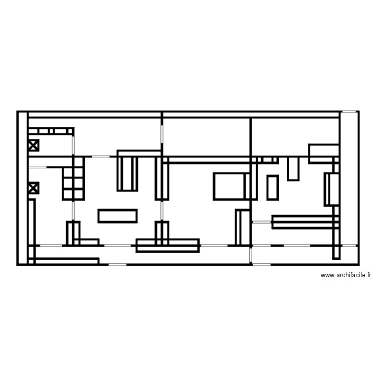 Maison. Plan de 0 pièce et 0 m2