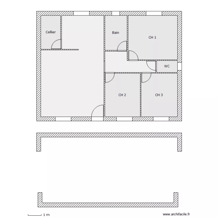 Elodie 4 bis - CARVALHO. Plan de 