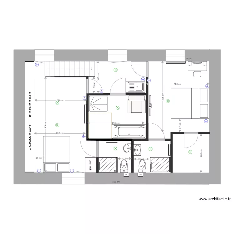 appartement Gournay 6. Plan de appartement Gournay 6. Plan de