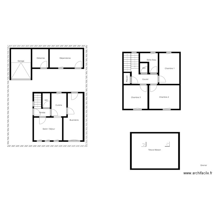 LEFEUVRE rennes. Plan de 0 pièce et 0 m2