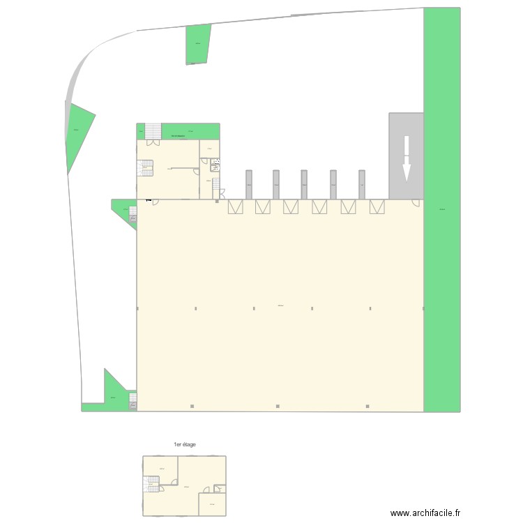 plan lyon. Plan de 28 pièces et 1819 m2