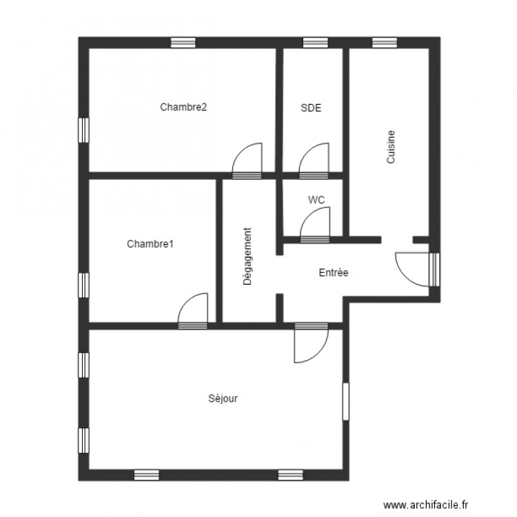 FOIT. Plan de 0 pièce et 0 m2