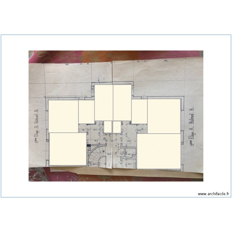 tombe lissoir. Plan de 0 pièce et 0 m2