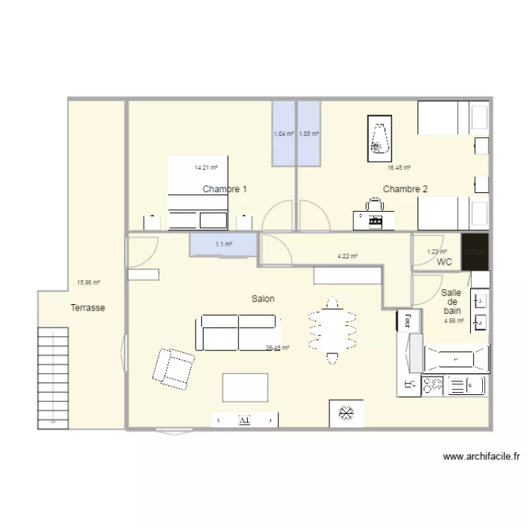 APPART2. Plan de APPART2. Plan de