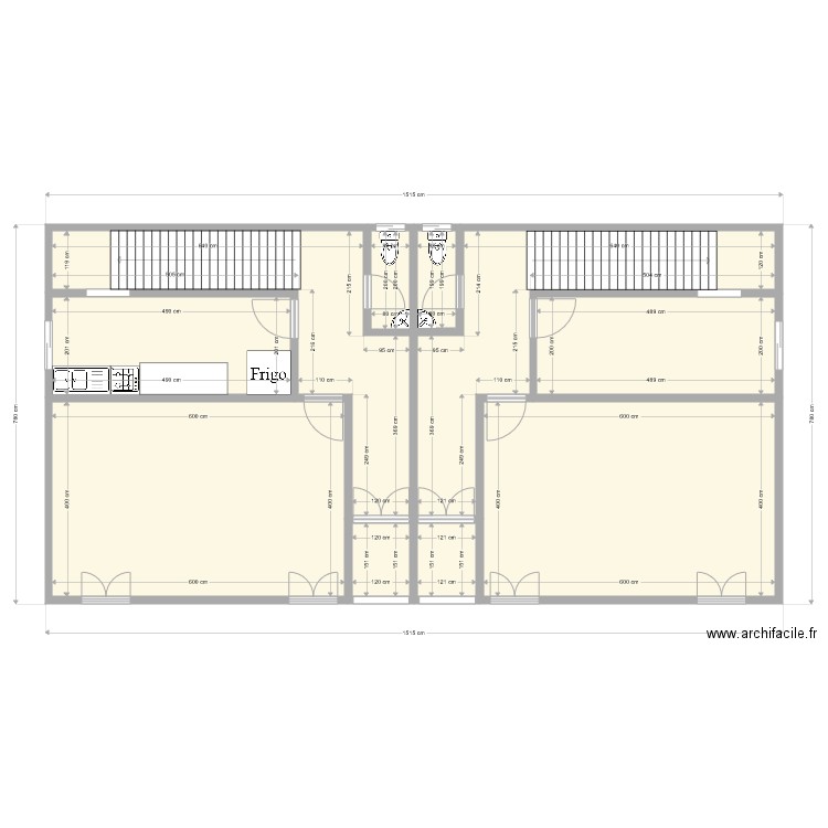 MALIBE MALIBE. Plan de 21 pièces et 212 m2