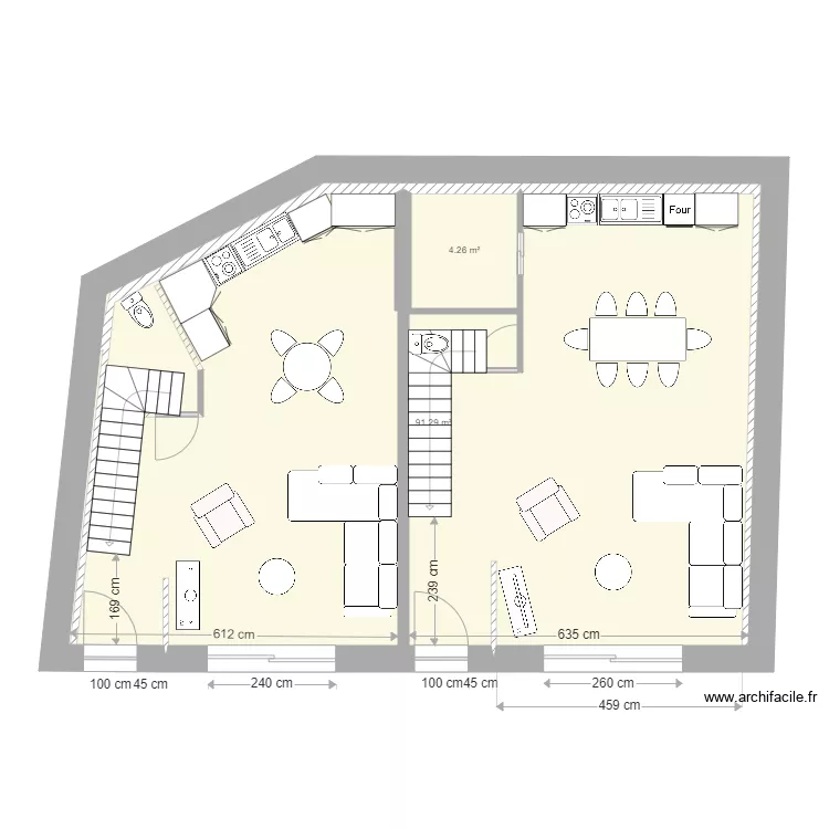 Plan remise  rez de jardin 1 V2. Plan de 