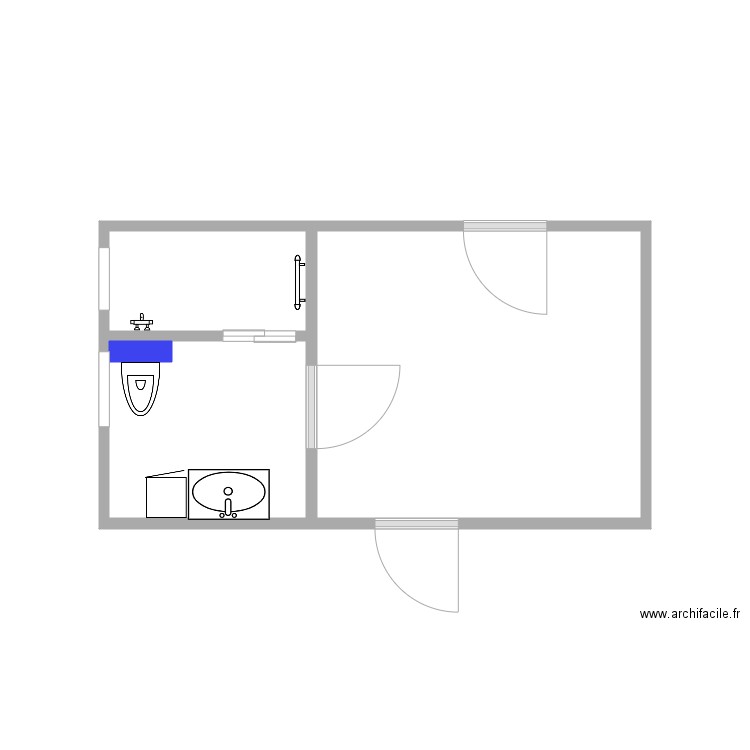 salva. Plan de 0 pièce et 0 m2