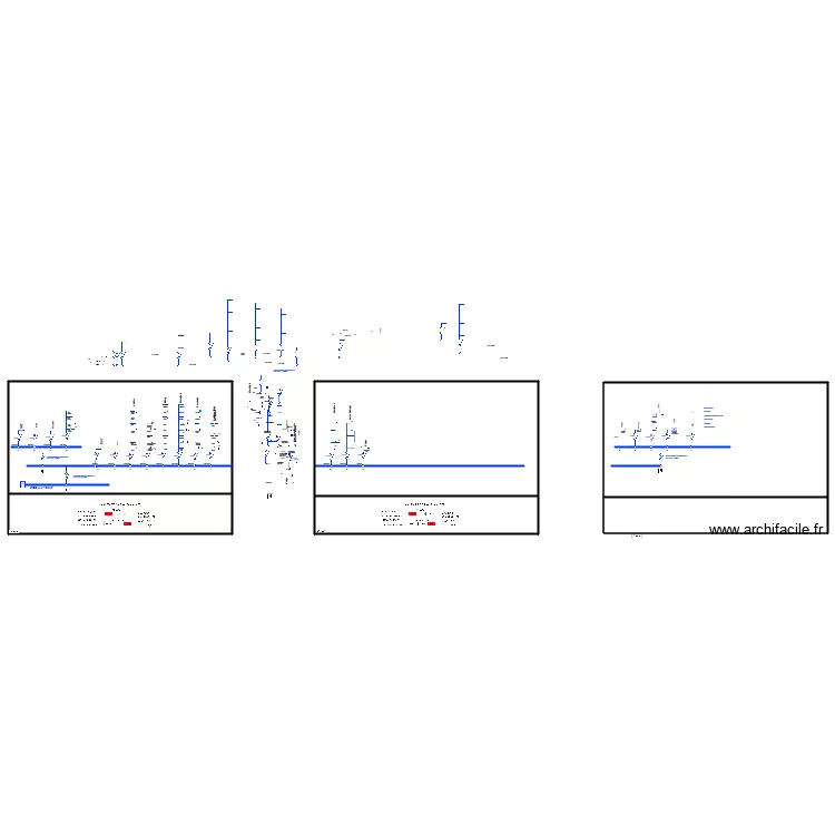 Trairie Unifilaire 2 &eacute;tage. Plan de 