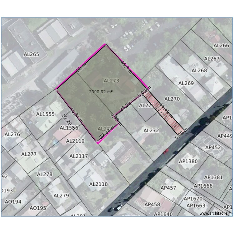 PAPAMA HOARAU EMPRISE. Plan de 0 pièce et 0 m2