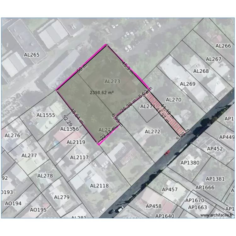 PAPAMA HOARAU EMPRISE. Plan de 