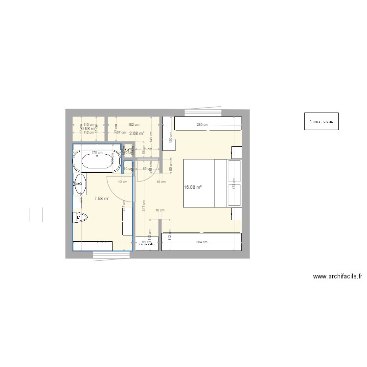 Etage vs2. Plan de 0 pièce et 0 m2