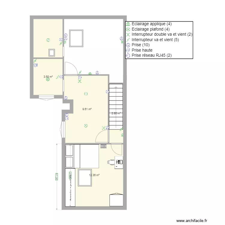 Pavillon Didier Joly 2Etage. Plan de 