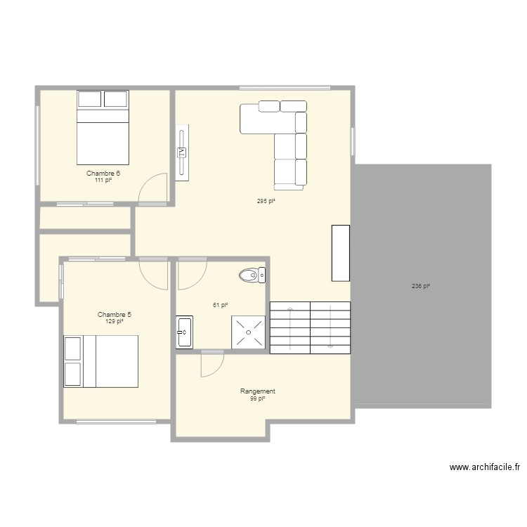 Plan 21878 modifié sous sol 2. Plan de 0 pièce et 0 m2