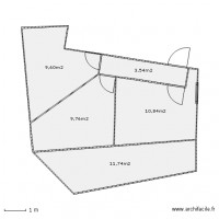 disposition chambres 1er etage sans lits