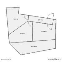 disposition chambres 1er etage sans lits