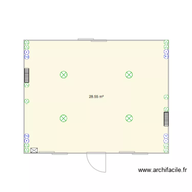 socapeb bureau double. Plan de 