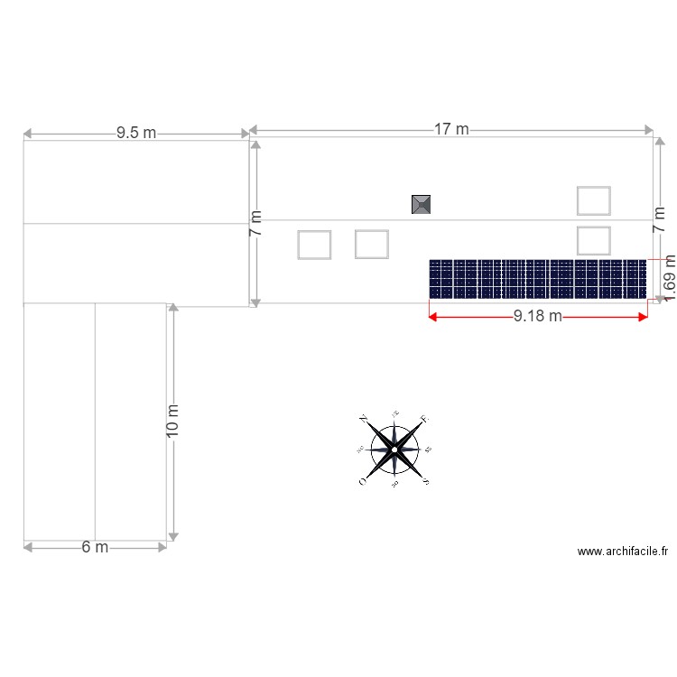 Maison DIEPPOIS. Plan de 0 pièce et 0 m2