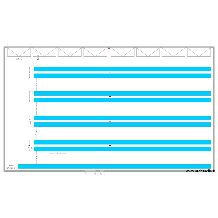 Moulan2A. Plan de 1 pièce et 1343 m2